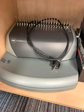 Inbindmachine combi bind beschikbaar voor biedingen