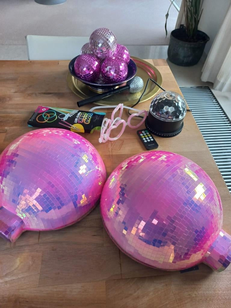 Disco-artikelen (voor discofeestje), Ophalen, Zo goed als nieuw