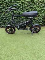 Zwarte F1 Mini elektrische fietsje met mandje, Fietsen en Brommers, Minibikes, Midibikes en Pitbikes, Ophalen, Gebruikt, Overige typen