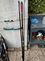 2x Zeehengels 2x molens 1 standaard VOO 2 hengels, Watersport en Boten, Hengelsport | Zeevissen, Ophalen of Verzenden, Zo goed als nieuw