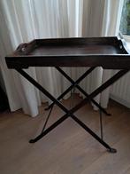 Koloniale butlertray/ koloniaal dienbladtafel, Huis en Inrichting, Ophalen, 50 tot 100 cm, Zo goed als nieuw, 25 tot 50 cm