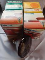 4x Philips infrared lampen 150 Watt, Ophalen of Verzenden, Nieuw, E27 (groot), Overige typen