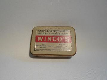 Blik Winco's Hoest Pastillen beschikbaar voor biedingen
