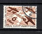 833 Nvph 278 luchtvaartzegel 1935 gebruikt zie scan., Postzegels en Munten, Postzegels | Nederland, Ophalen of Verzenden, T/m 1940