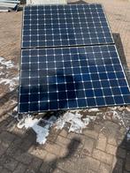 6 Zonnepanelen met Frame - Plat Dak, Doe-het-zelf en Verbouw, Zonnepanelen en Toebehoren, Ophalen of Verzenden, Gebruikt, Paneel