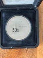 50 Gulden 1995 - 50 jaar Bevrijding Zilver, Postzegels en Munten, Munten | Nederland, Ophalen of Verzenden, Koningin Beatrix, 50 gulden