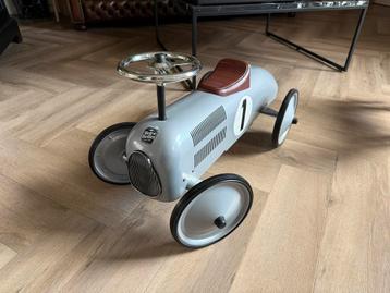 Retro Roller Loopauto Jack - Grijs - Als nieuw! beschikbaar voor biedingen