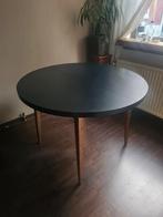 Ronde uitschuifbaar tafel, klein prijsje, Huis en Inrichting, Tafels | Eettafels, Ophalen, Gebruikt, Rond, 100 tot 150 cm