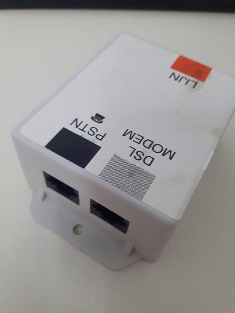 adsl/pots splitter CPF138F, Ophalen of Verzenden, Gebruikt, Splitter