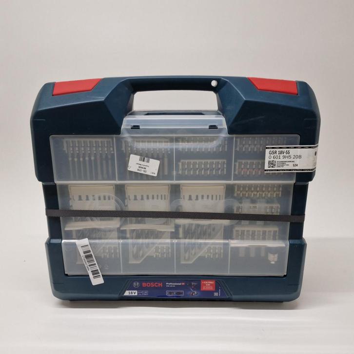 BOSCH GSR 18V-55 2x GBA boormachine 18V 5,0 Ah Accu | Nieuw, Doe-het-zelf en Verbouw, Gereedschap | Boormachines, Nieuw