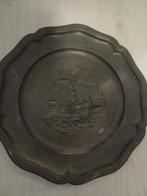 Tinnen bord, Antiek en Kunst, Antiek | Tin, Ophalen of Verzenden