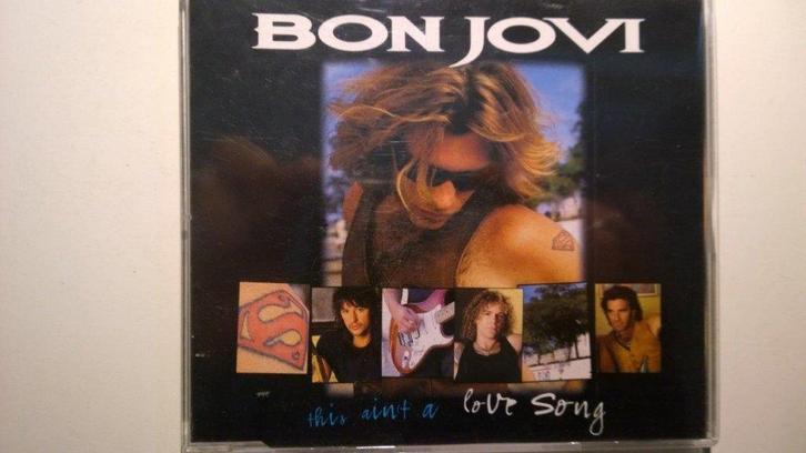 Bon Jovi - This Ain't A Love Song, Cd's en Dvd's, Cd Singles, Zo goed als nieuw, Rock en Metal, 1 single, Maxi-single, Ophalen of Verzenden