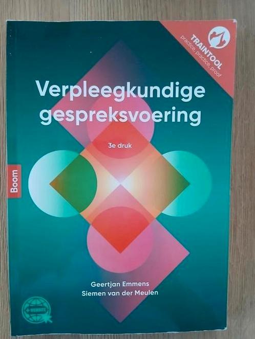 Verpleegkundige gespreksvoering, 3e druk, incl. TrainTool, Boeken, Schoolboeken, Zo goed als nieuw, Nederlands, Overige niveaus