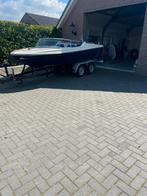 Te koop mooi speedboot kompleet met motor en trailer., Watersport en Boten, Speedboten, Zo goed als nieuw, Ophalen