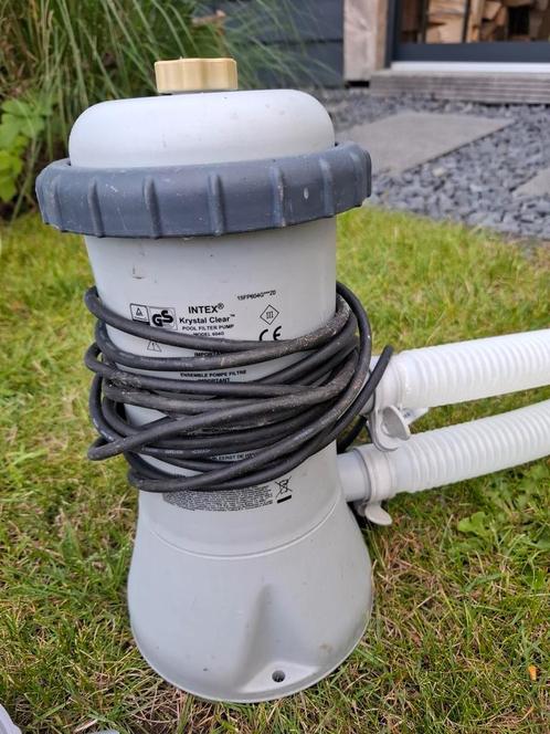 Intex Krystal Clear cartridge filterpomp, 604G, Tuin en Terras, Zwembad-toebehoren, Zo goed als nieuw, Ophalen