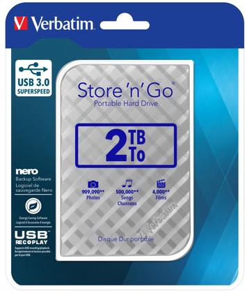 Verbatim Store 'n' Go 2 TB (NIEUW) beschikbaar voor biedingen