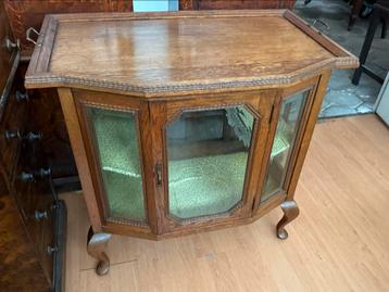 Antiek theekastje met Houten Blad - Prachtstuk!! beschikbaar voor biedingen
