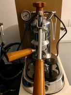 La Pavoni Espressomachine met hout elementen, Ophalen of Verzenden, Gebruikt