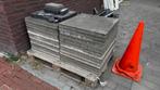 Gratis af halen. Plavuizen 60x60, Tuin en Terras, Tegels en Klinkers, Ophalen, Gebruikt, 10 m² of meer, Beton