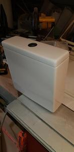 Duoblok toilet spoelbak, Ophalen, Toilet