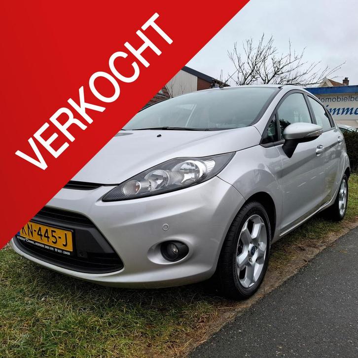 Ford Fiesta 1.4 Ghia Automaat - 5 Deurs - Trekhaak - Sportve, Auto's, Ford, Particulier, Te koop, Fiësta, ABS, Airbags, Airconditioning