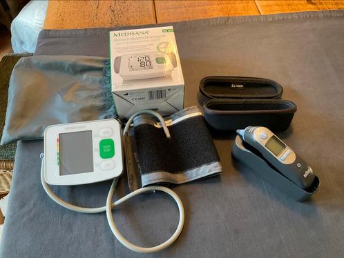 Oorthermometer en bloeddrukmeter, Diversen, Verpleegmiddelen, Gebruikt, Ophalen