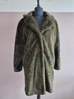 Carnavals bontjas effen Groen, maat L/XL, Carnaval jas Groen, Hema, Maat 52/54 (L), Carnaval, Ophalen of Verzenden