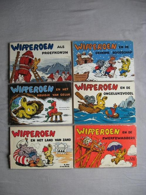 Toonder Studio's: 6x oblong paperback Wipperoen Bär &v Reek, Boeken, Stripboeken, Gelezen, Meerdere stripboeken, Ophalen of Verzenden