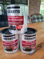 Sikkens buitenlak  zwartgrijs 7021, Ophalen of Verzenden, Nieuw
