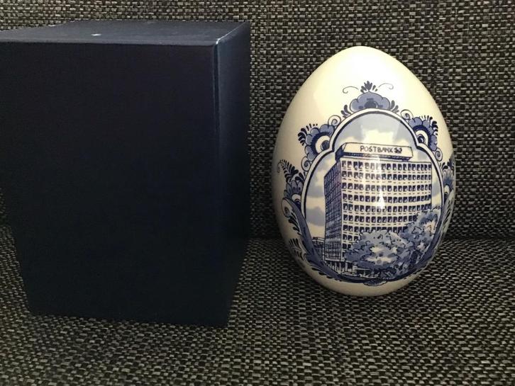 Delfs Blauw Ei ING Speciale Uitgave, Antiek en Kunst, Antiek | Keramiek en Aardewerk, Ophalen of Verzenden
