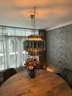 Kroonluchter lamp Art-deco, Ophalen, Zo goed als nieuw, Glas, Art deco