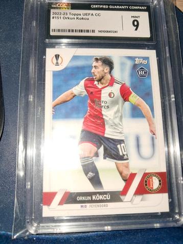 Kokcu Topps Kaart - Mint 9 - Feyenoord beschikbaar voor biedingen