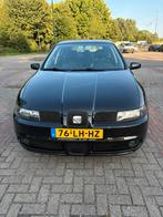 Seat Leon 1.8 20VT 132KW 2003 Zwart, Auto's, Seat, Voorwielaandrijving, 65 €/maand, Zwart, 4 cilinders