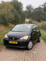 Seat Mii 1.0 44KW 5D 2014 Zwart, Auto's, Seat, Euro 5, Stof, 4 stoelen, Mii