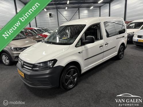 Volkswagen Caddy Maxi TSI 102PK Airco|Leder|Stoelverw|Trekha, Auto's, Volkswagen, Bedrijf, Te koop, Caddy Maxi, ABS, Airbags, Airconditioning