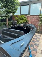 Speedboot + 6pk 4takt (SUPER MOOIE SPITFIRE!), Watersport en Boten, Ophalen, Zo goed als nieuw, Minder dan 70 pk, 3 tot 6 meter