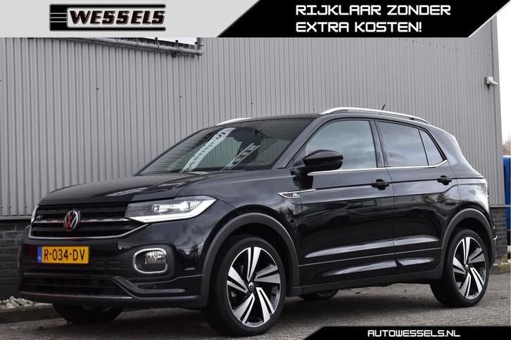 Volkswagen T-Cross 1.0 TSI R-Line Virtual cockpit, Adaptive, Auto's, Volkswagen, Bedrijf, Te koop, T-Cross, ABS, Achteruitrijcamera