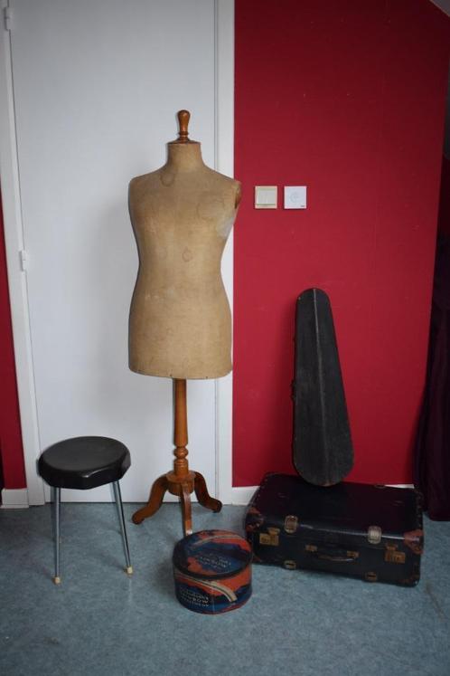 Lot rommelmarkt antiek vintage 1930 1950, Antiek en Kunst, Curiosa en Brocante, Ophalen