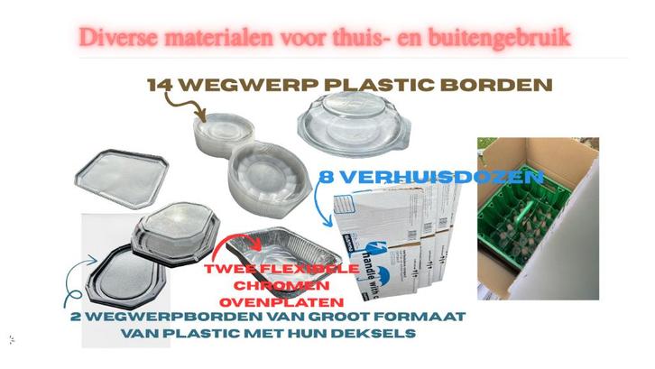 Feest en verhuismaterialen + Koeler Isolatieschuimdoos, Huis en Inrichting, Overige Huis en Inrichting, Nieuw, Ophalen