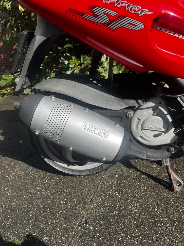 Leovince touring uitlaat 125/180cc, Motoren, Tuning en Styling, Ophalen of Verzenden