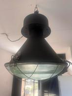Industriële Fabriekslamp Duitsland - Omgebouwd, Huis en Inrichting, Ophalen, Gebruikt, Metaal, 50 tot 75 cm