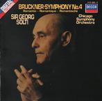 Bruckner - Symphony 4 - Solti, Chicago Symphony, Verzenden, Romantiek, Zo goed als nieuw, Orkest of Ballet