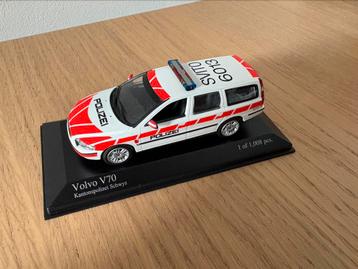 Minichamps Volvo V70 Kanton Polizei 1/43 beschikbaar voor biedingen