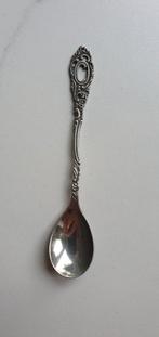 lepeltje Letter C - Verzilverd op basis van 90 Gero, Antiek en Kunst, Antiek | Bestek, Ophalen of Verzenden