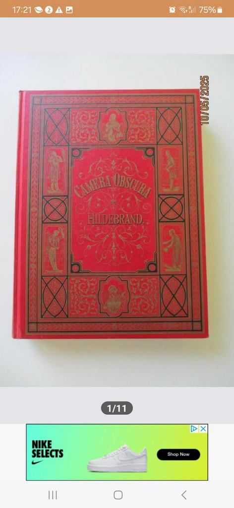 Camera Obscura boek, Antiek en Kunst, Antiek | Boeken en Bijbels, Ophalen of Verzenden