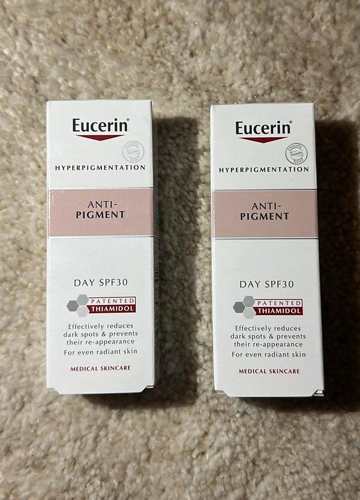 Eucerin anti-pigmentcrème spf30 20 ml, Sieraden, Tassen en Uiterlijk, Uiterlijk | Gezichtsverzorging, Nieuw, Verzorging, Gehele gezicht