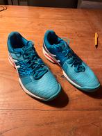 Asics zaalschoenen handbal/volleybal maat 40.5 - z.g.a.n., Ophalen, Blauw, Sportschoenen, Zo goed als nieuw