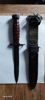 Nederlandse M4 Bayonet met schede M8A1, Verzamelen, Ophalen of Verzenden, Landmacht, Nederland, Mes of Dolk