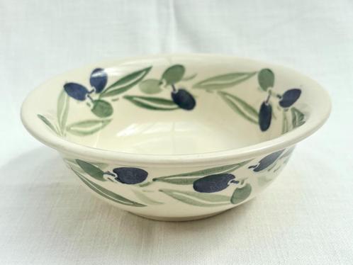Emma Bridgewater - Olives, Huis en Inrichting, Keuken | Servies, Zo goed als nieuw, Kom(men), Overige stijlen, Aardewerk, Verzenden