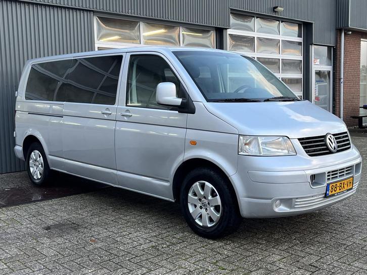 Volkswagen Transporter 2.5 TDI 340 Trendline DC Youngtimer B, Auto's, Bestelauto's, Bedrijf, Te koop, ABS, Achteruitrijcamera